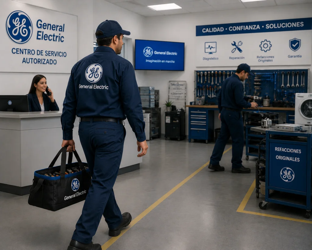 Técnico General Electric atendiendo hornos, estufas y plantillas GE en Panamá